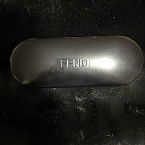 Fendi Charcoal Eyewear Holder